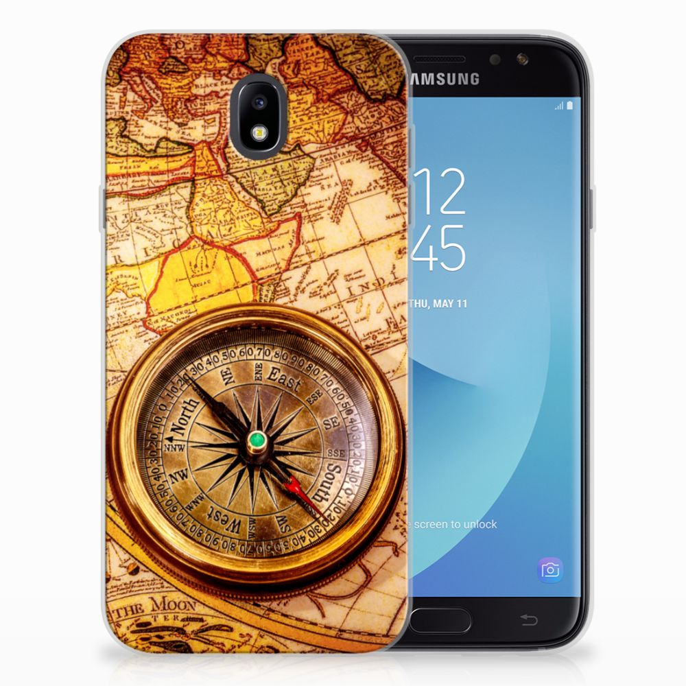 Samsung Galaxy J7 2017 | J7 Pro Siliconen Back Cover Kompas