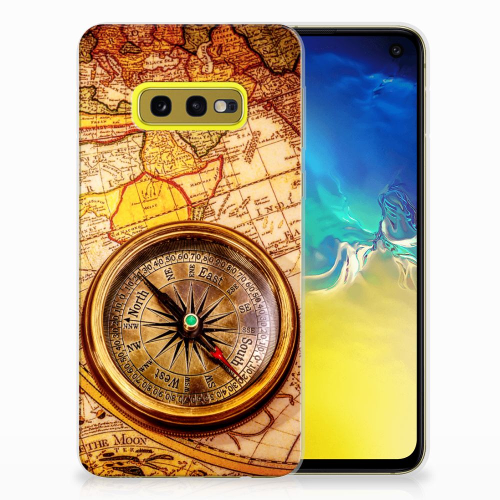 Samsung Galaxy S10e Siliconen Back Cover Kompas