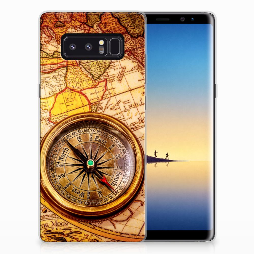 Samsung Galaxy Note 8 TPU Hoesje Design Kompas