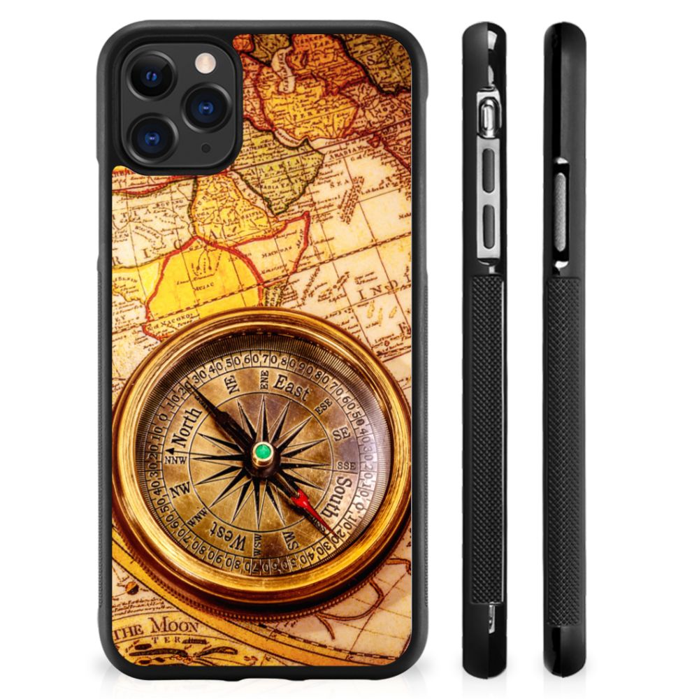 Apple iPhone 11 Pro Max Silicone Hoesje Kompas