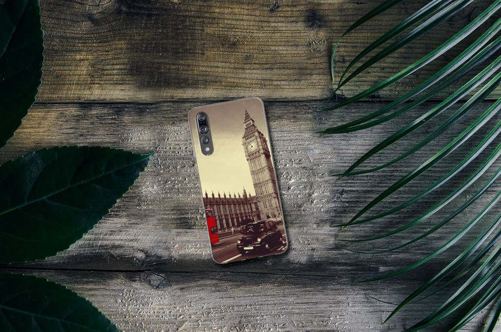 Huawei P20 Pro Siliconen Back Cover Londen