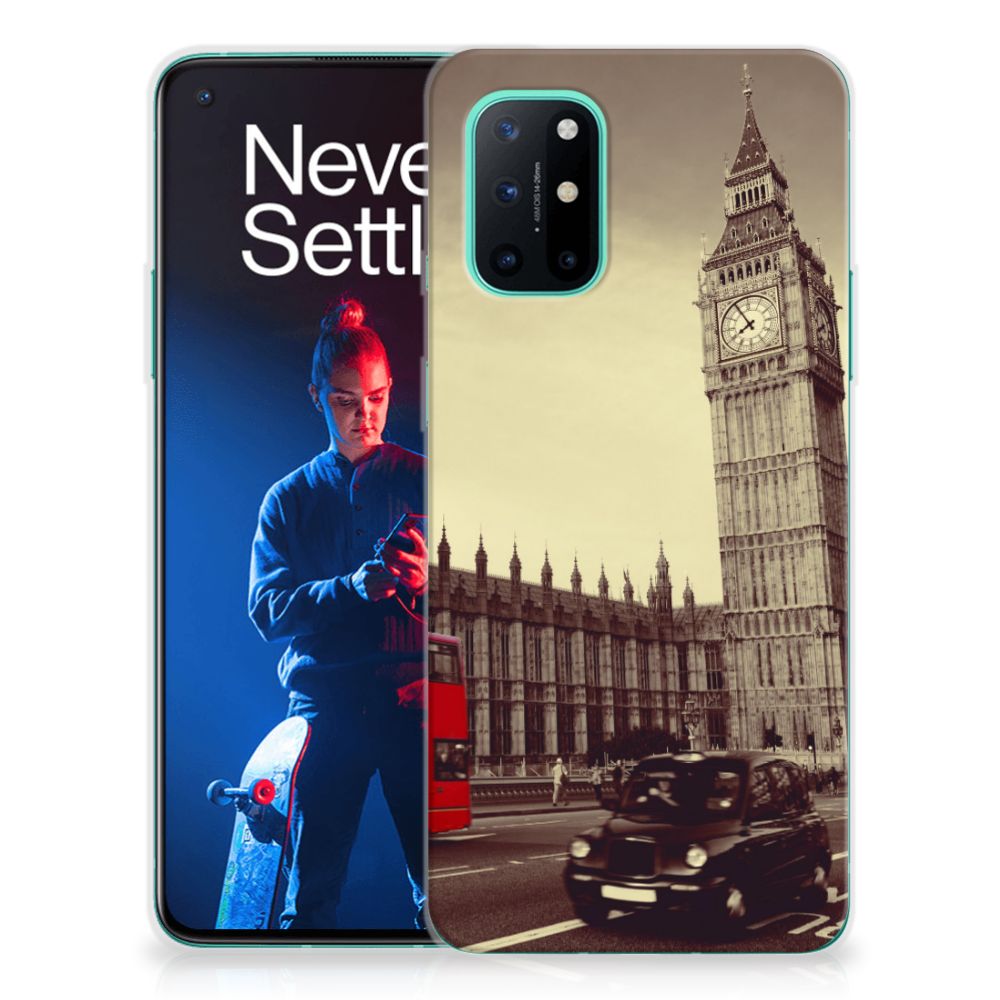 OnePlus 8T Siliconen Back Cover Londen