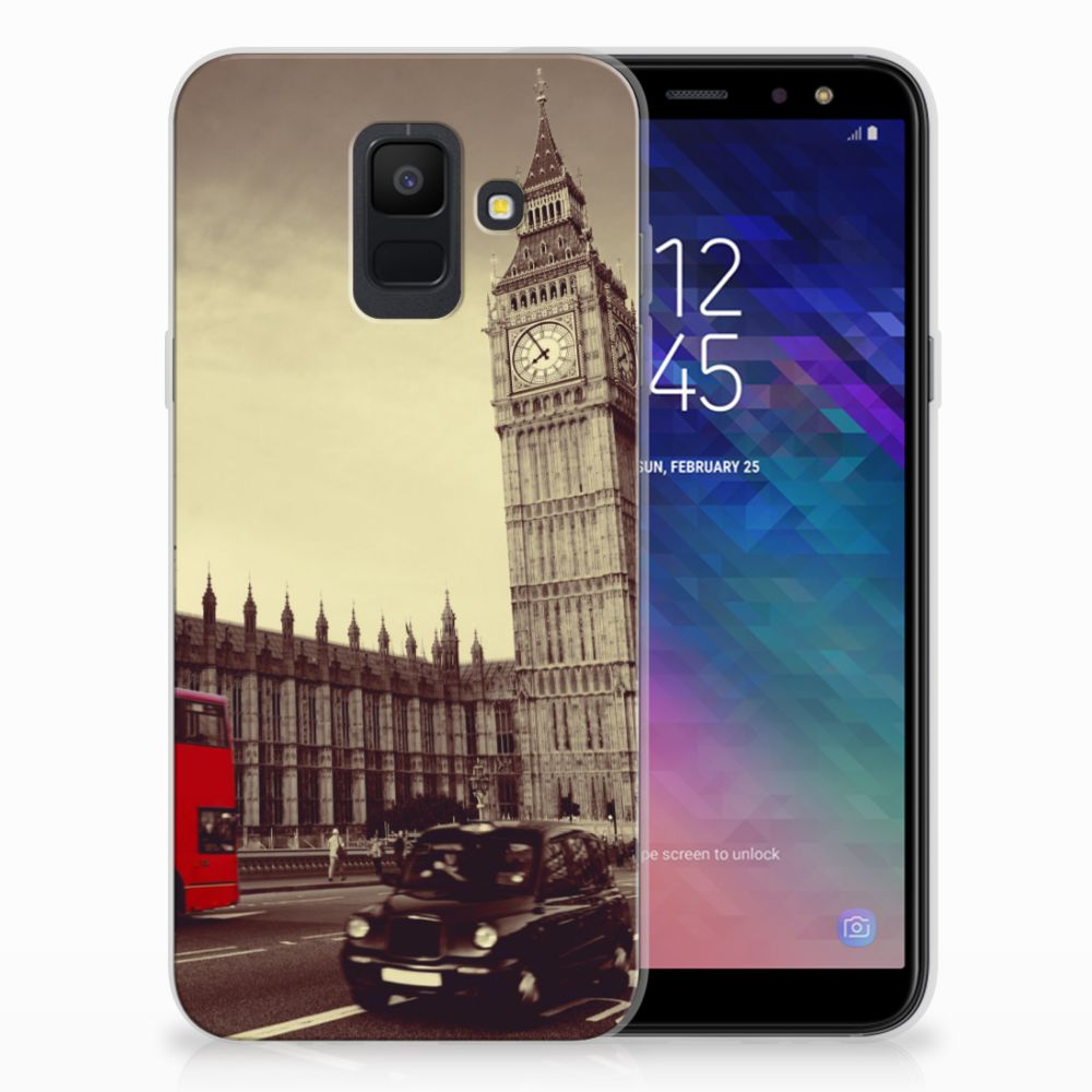 Samsung Galaxy A6 (2018) Siliconen Back Cover Londen