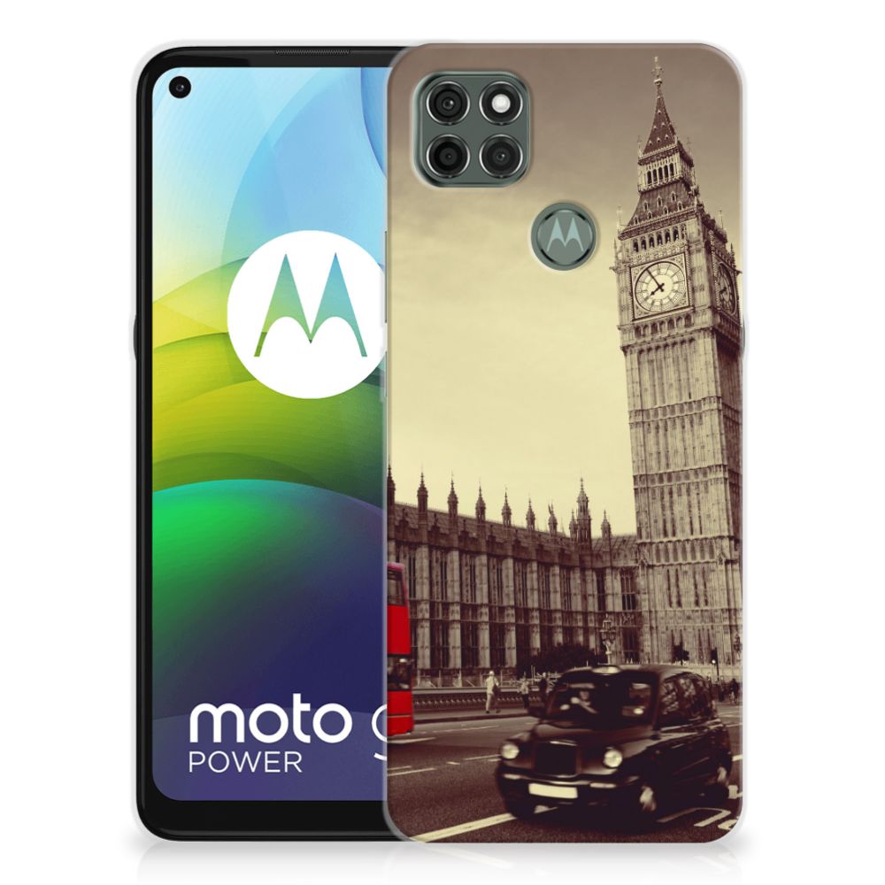 Motorola Moto G9 Power Siliconen Back Cover Londen