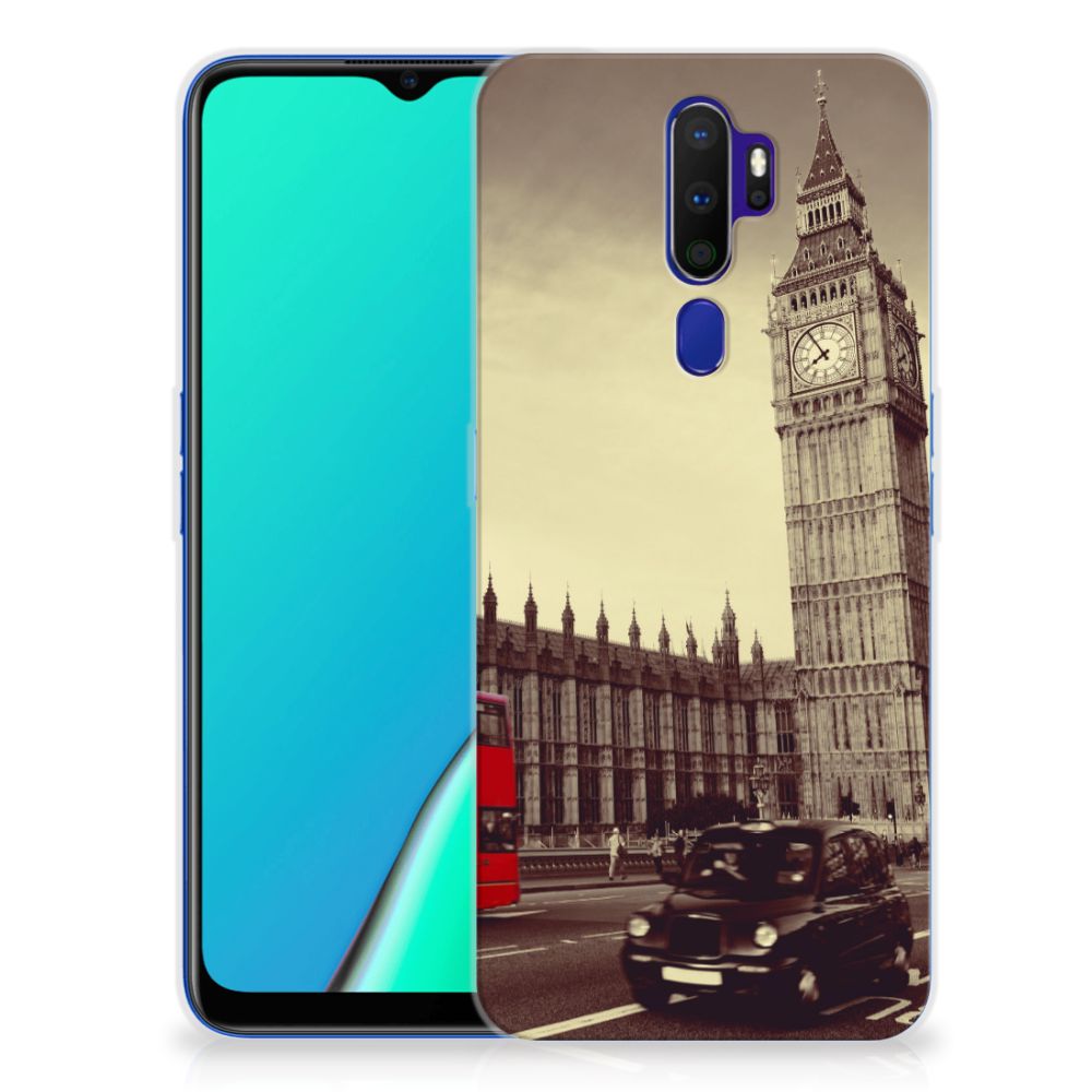 OPPO A5 2020 Siliconen Back Cover Londen