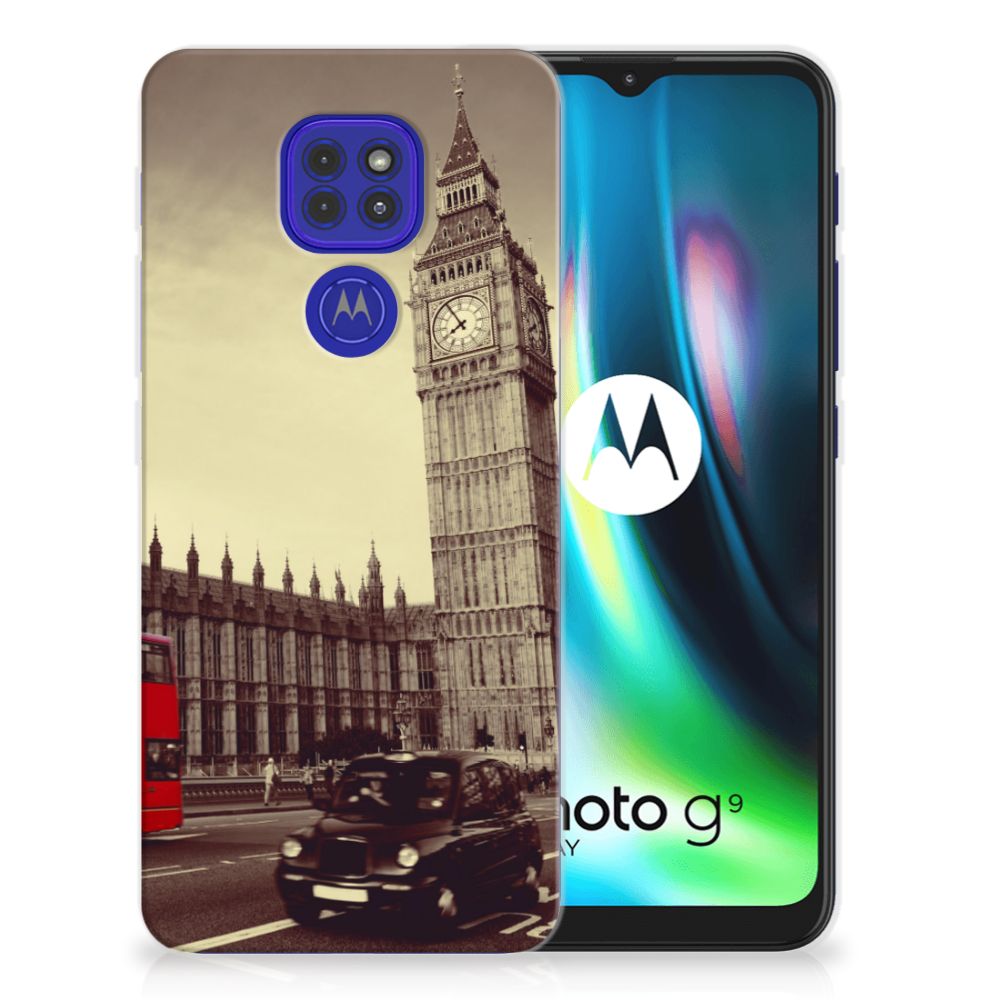 Motorola Moto G9 Play | E7 Plus Siliconen Back Cover Londen