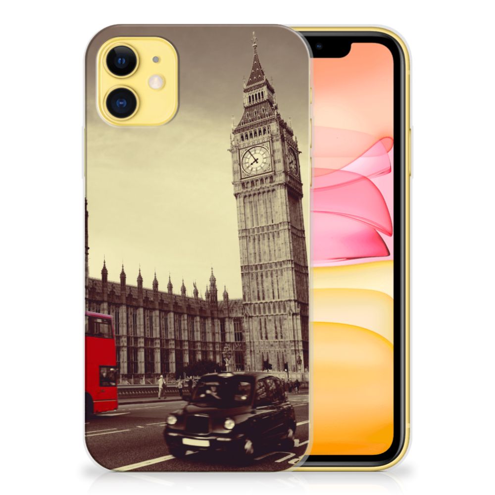 Apple iPhone 11 Siliconen Back Cover Londen