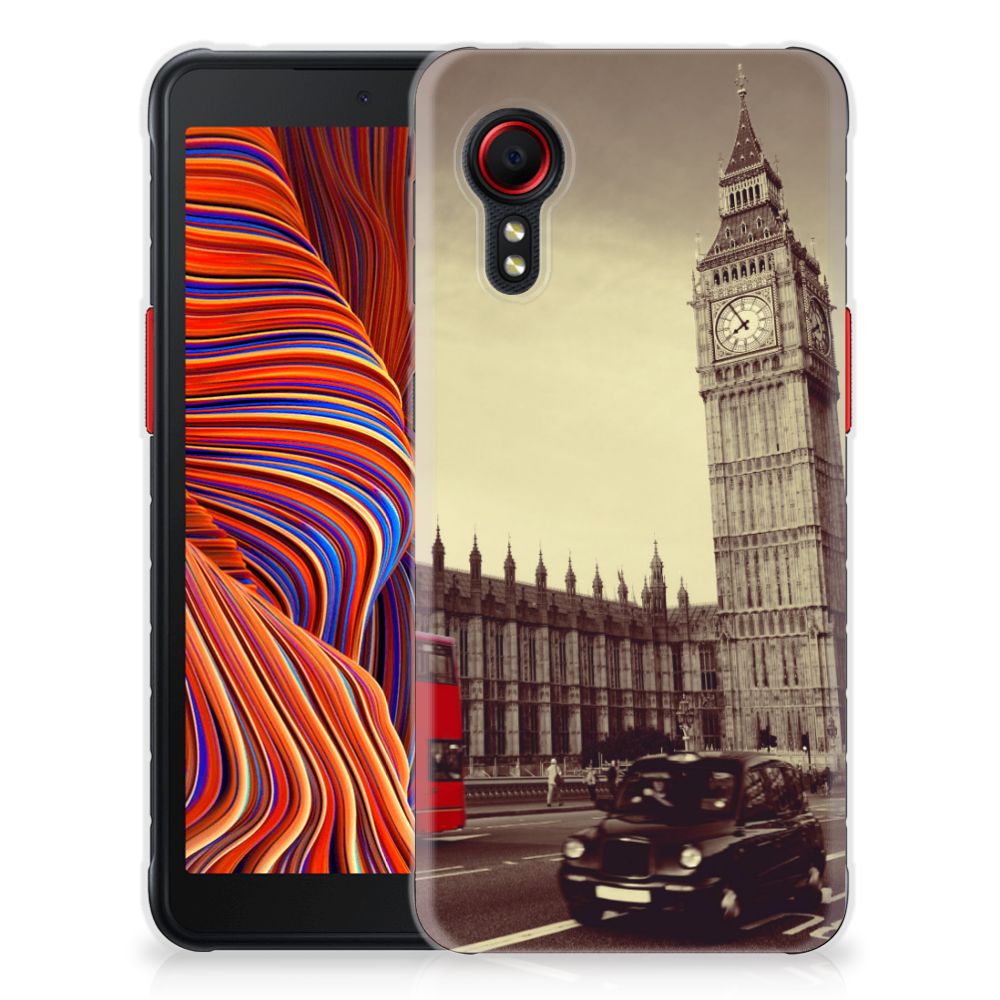 Samsung Galaxy Xcover 5 Siliconen Back Cover Londen