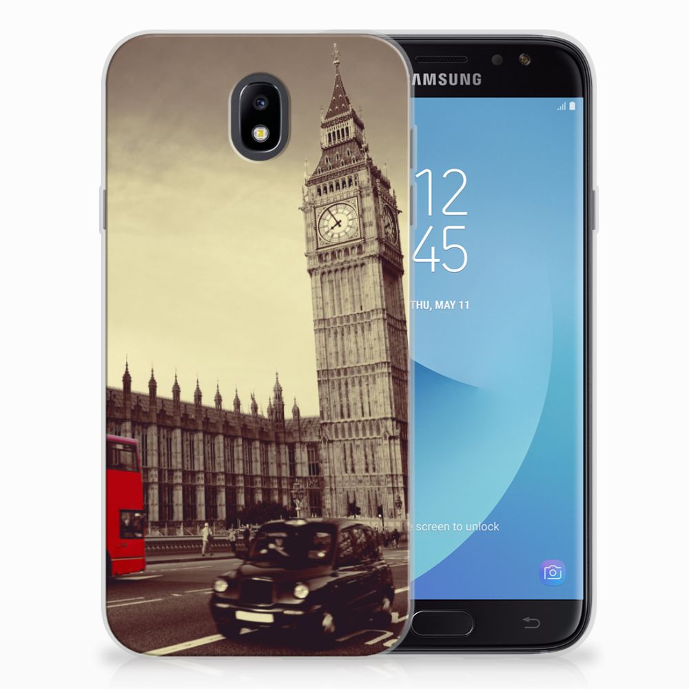 Samsung Galaxy J7 2017 | J7 Pro Siliconen Back Cover Londen