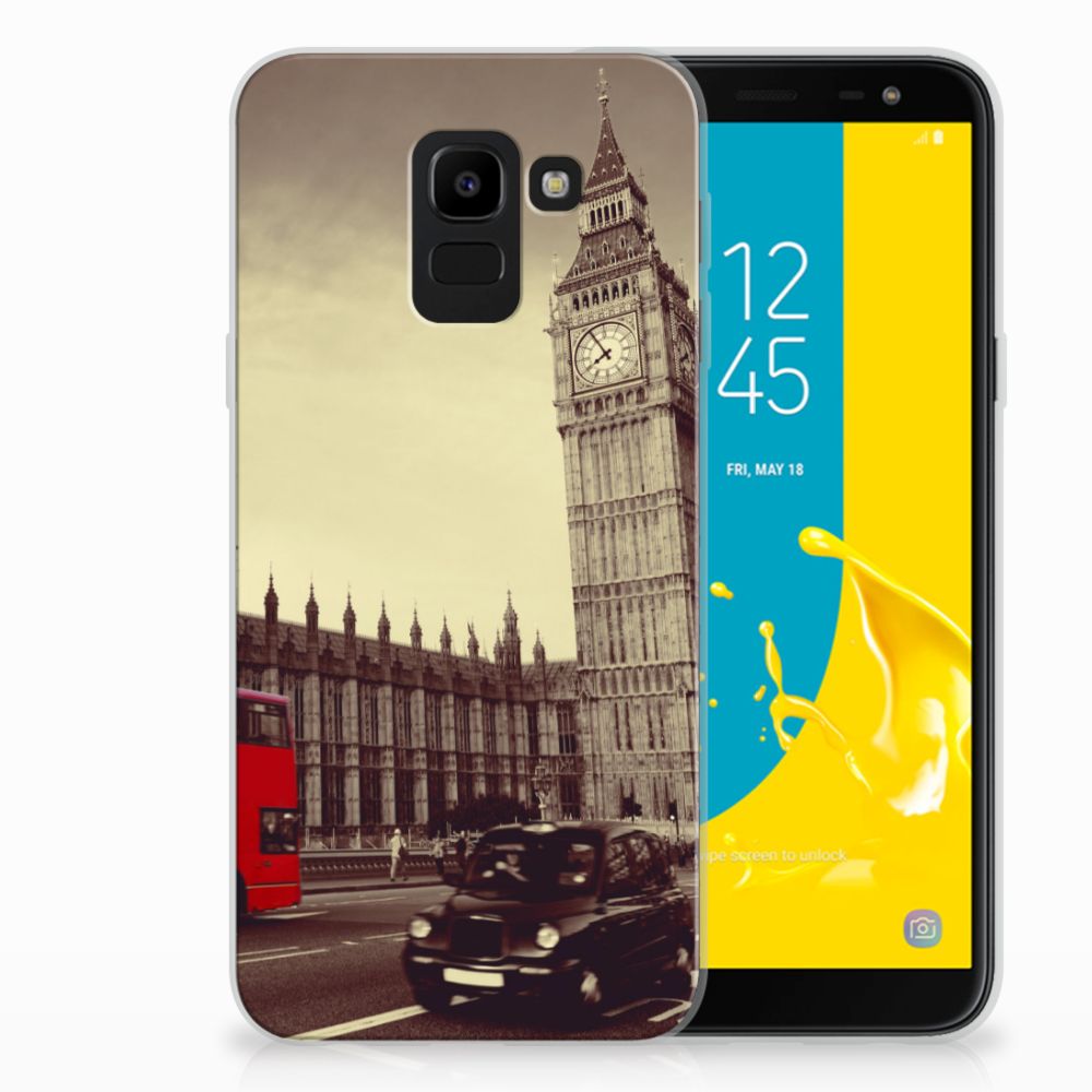 Samsung Galaxy J6 2018 Siliconen Back Cover Londen