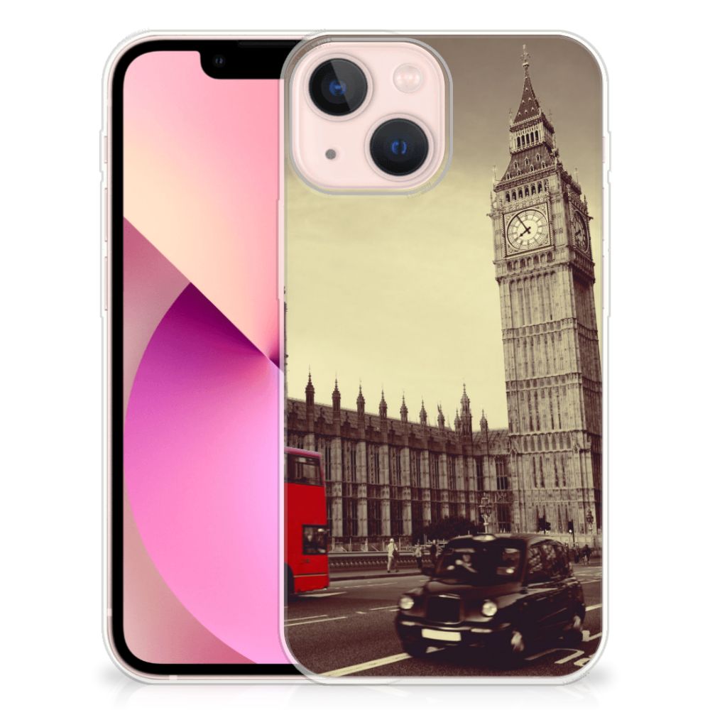 iPhone 13 mini Siliconen Back Cover Londen