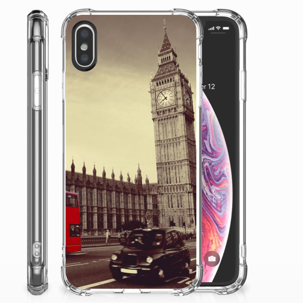 Apple iPhone X | Xs Telefoonhoesje met valbescherming Londen