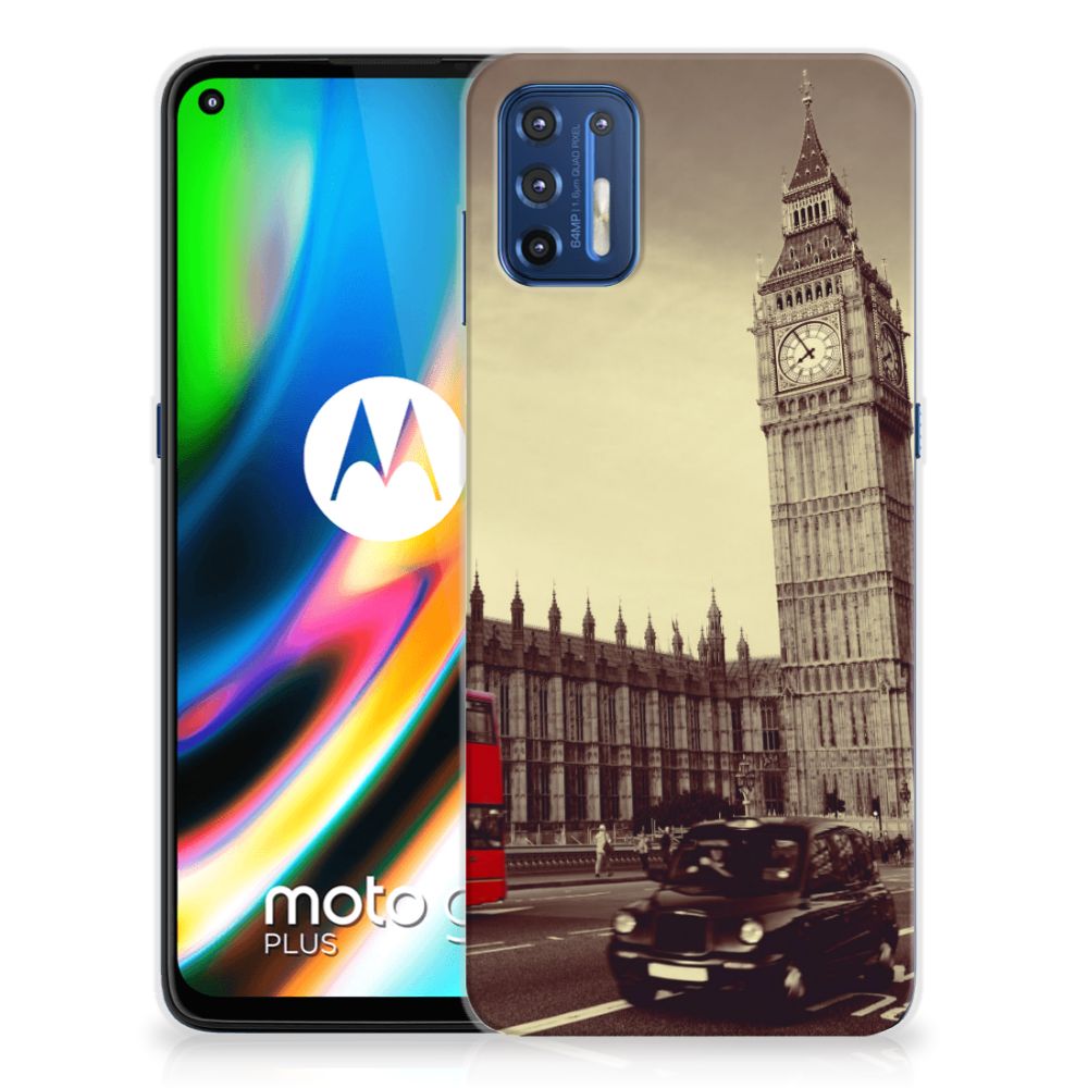 Motorola Moto G9 Plus Siliconen Back Cover Londen