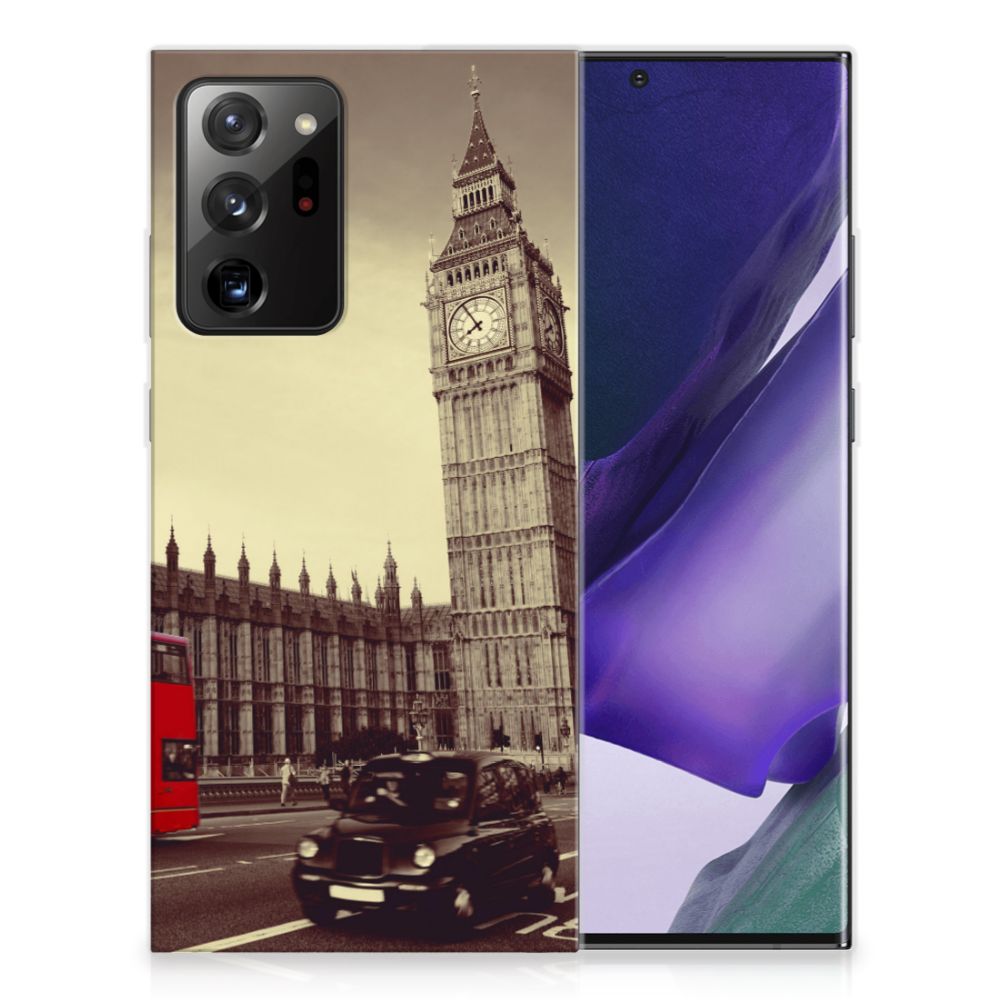 Samsung Galaxy Note20 Ultra Siliconen Back Cover Londen