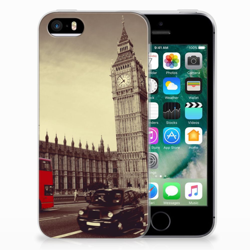 Apple iPhone SE | 5S TPU Hoesje Design Londen