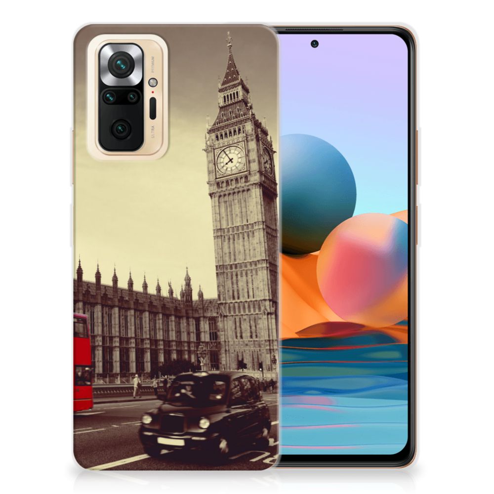 Xiaomi Redmi Note 10 Pro Siliconen Back Cover Londen