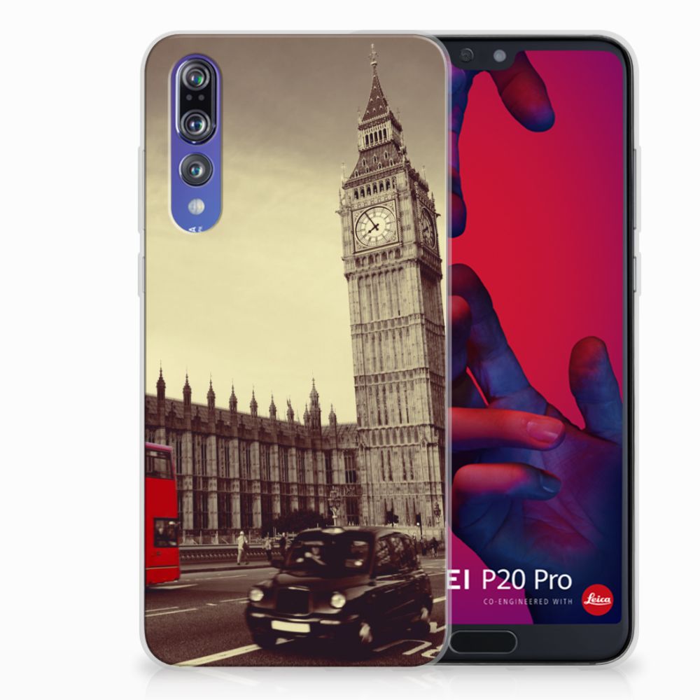 Huawei P20 Pro Siliconen Back Cover Londen