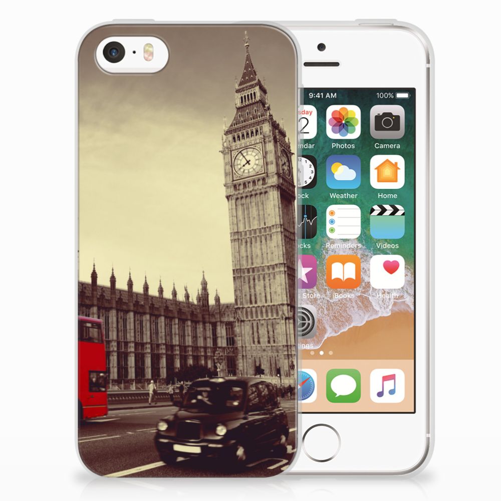 Apple iPhone SE | 5S Siliconen Back Cover Londen