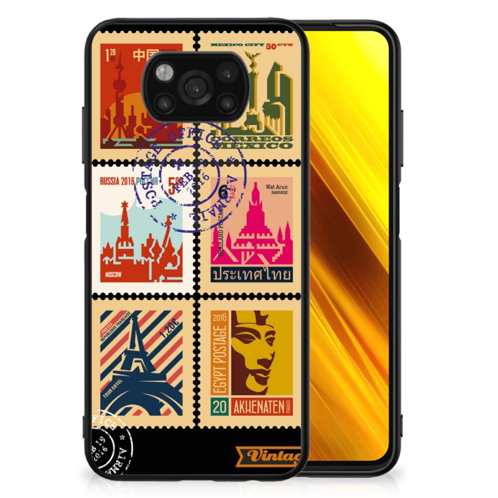 Xiaomi Poco X3 | X3 Pro TPU Backcover Postzegels