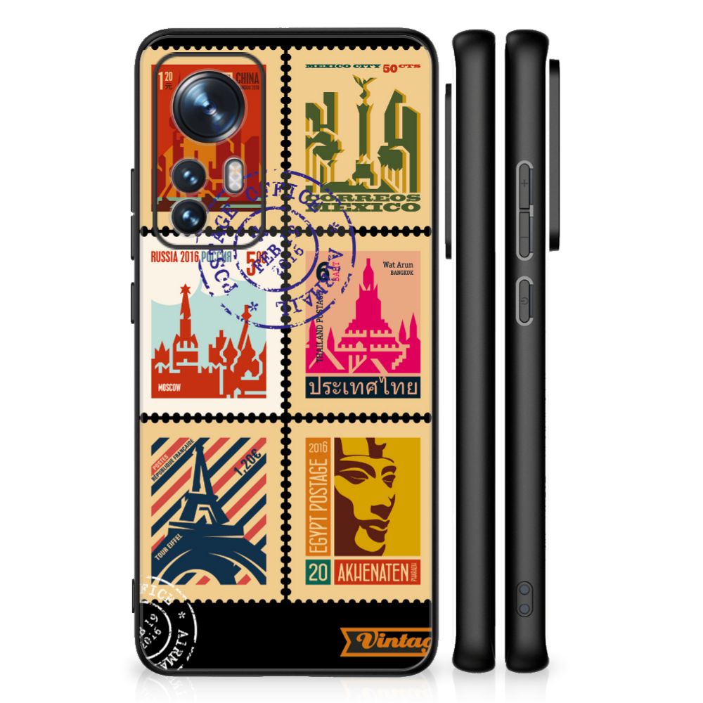 Xiaomi 12 | 12X TPU Backcover Postzegels