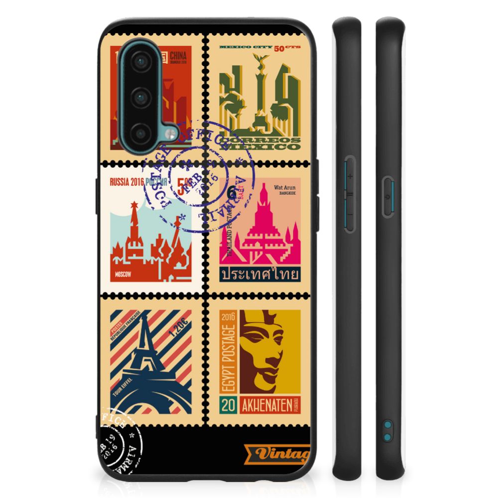OnePlus Nord CE 5G TPU Backcover Postzegels
