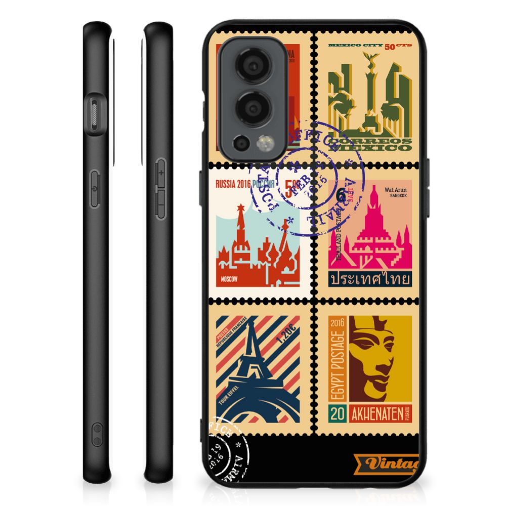 OnePlus Nord 2 TPU Backcover Postzegels