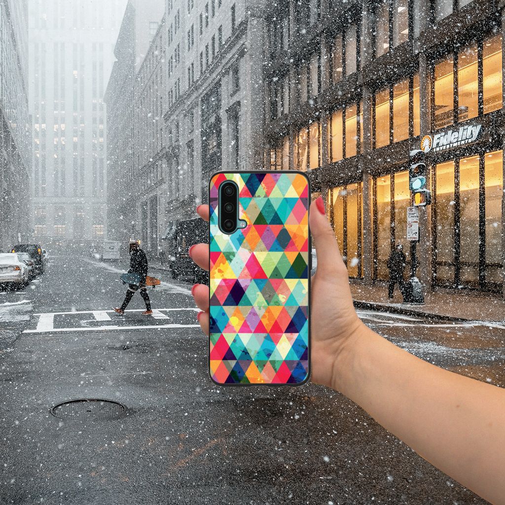 OnePlus Nord CE 5G Back Case Geruit
