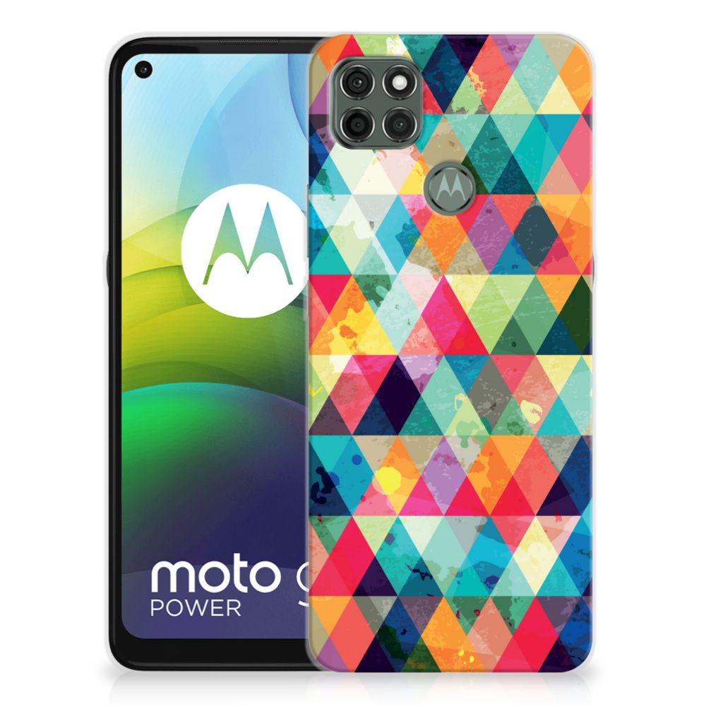 Motorola Moto G9 Power TPU bumper Geruit