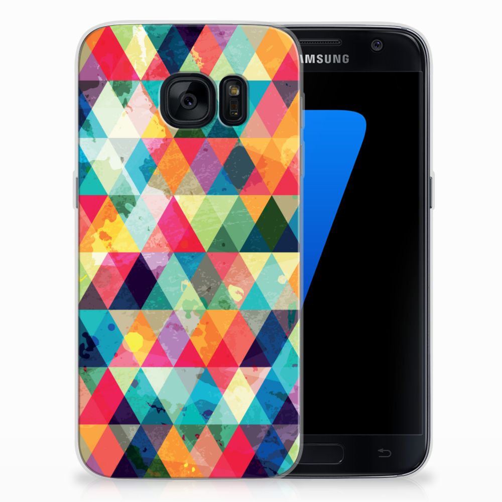 Samsung Galaxy S7 TPU bumper Geruit