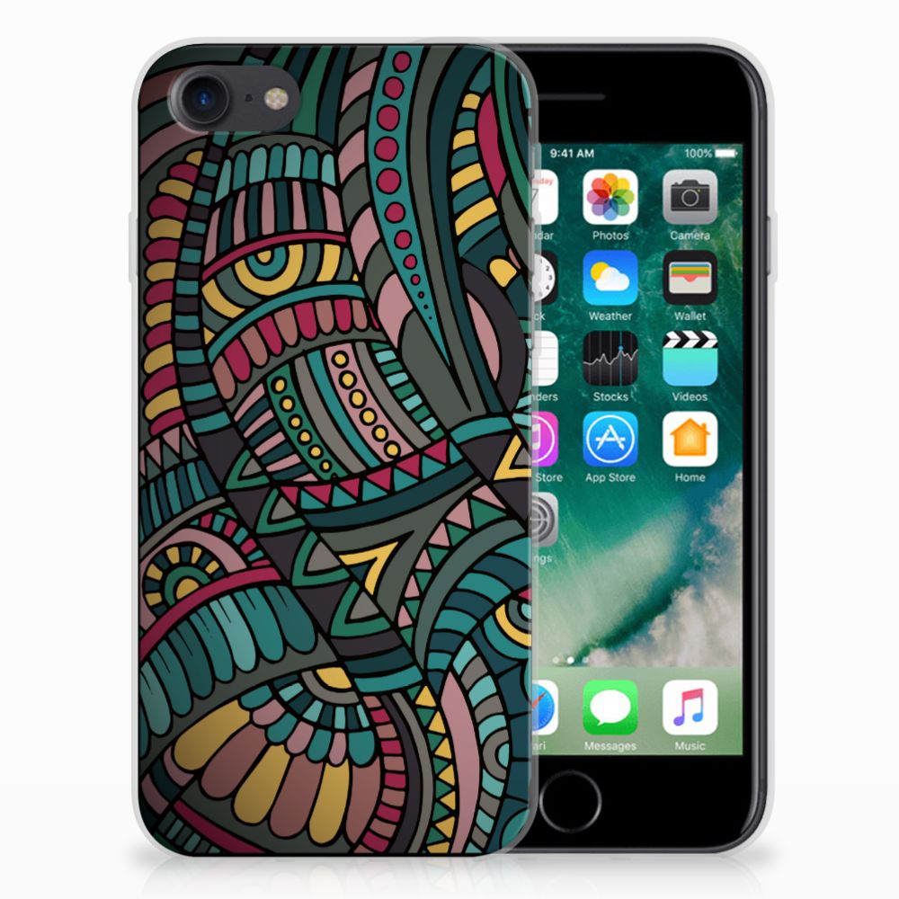 iPhone SE 2022 | SE 2020 | 8 | 7 TPU bumper Aztec
