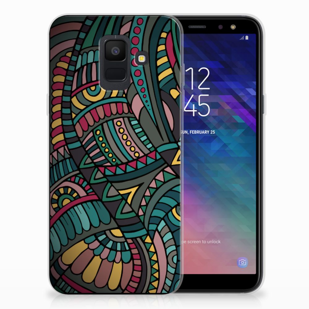 Samsung Galaxy A6 (2018) TPU bumper Aztec