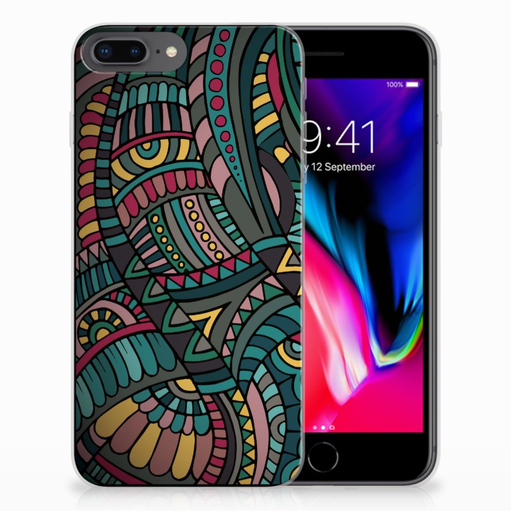 Apple iPhone 7 Plus | 8 Plus TPU bumper Aztec