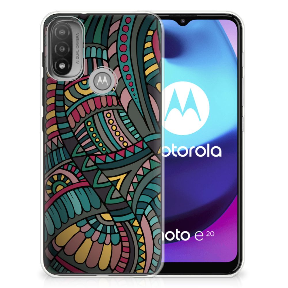 Motorola Moto E20 | E40 TPU bumper Aztec