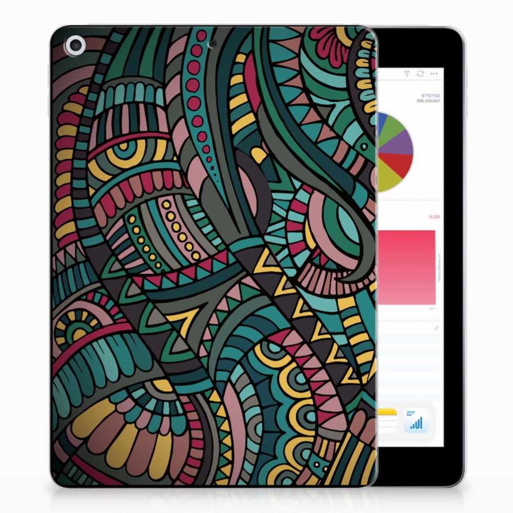 Apple iPad 9.7 2018 | 2017 Tablethoesje Design Aztec