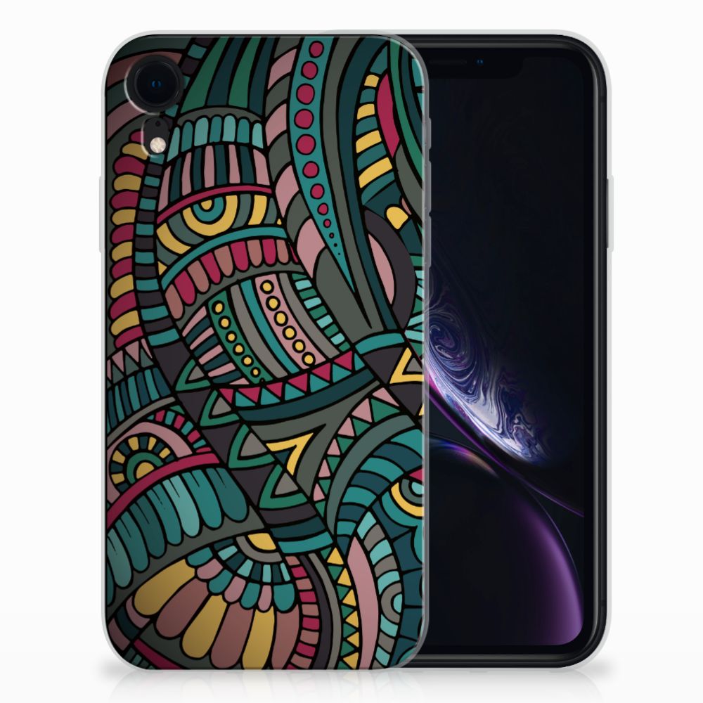 Apple iPhone Xr TPU Hoesje Design Aztec