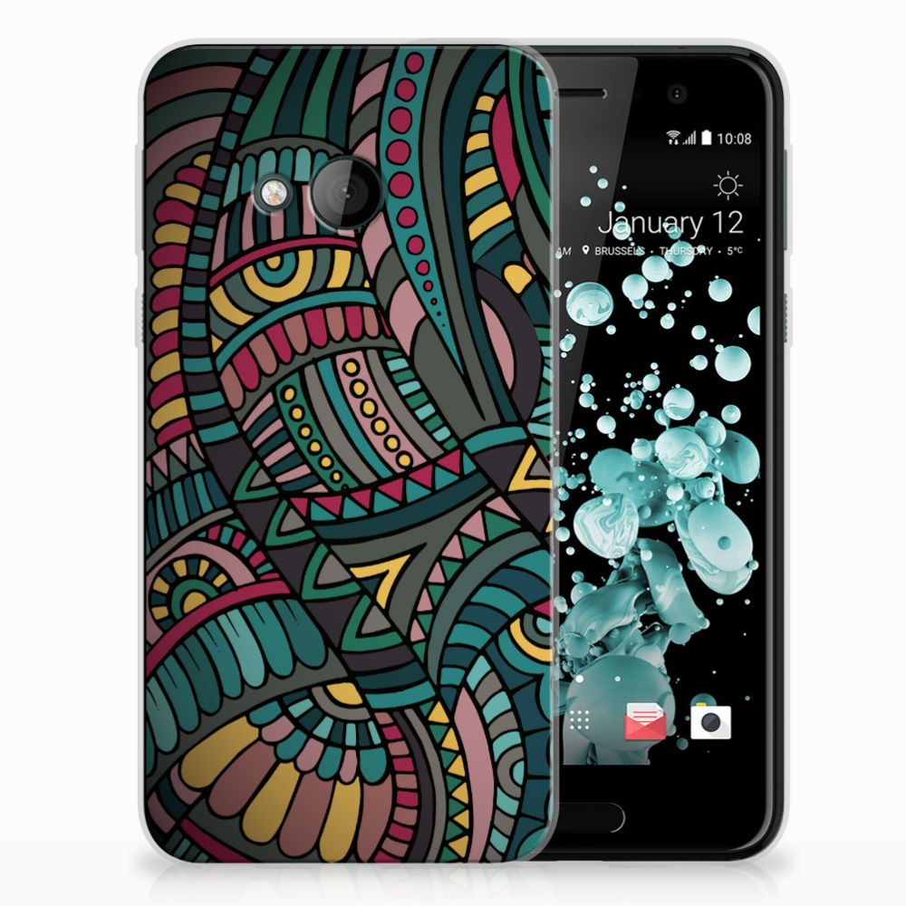 HTC U Play TPU bumper Aztec