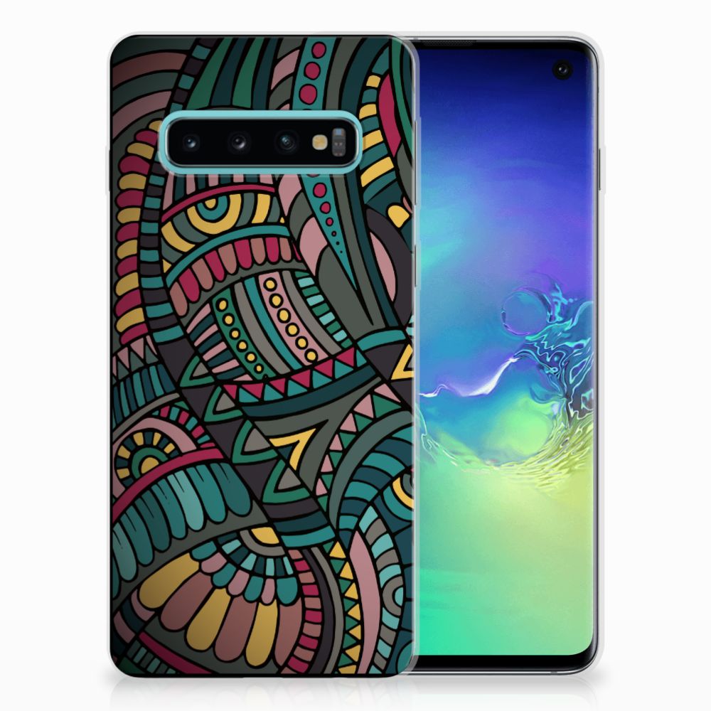 Samsung Galaxy S10 TPU bumper Aztec
