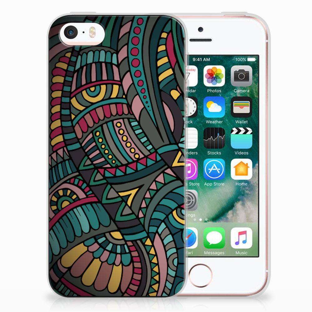 Apple iPhone SE | 5S TPU bumper Aztec