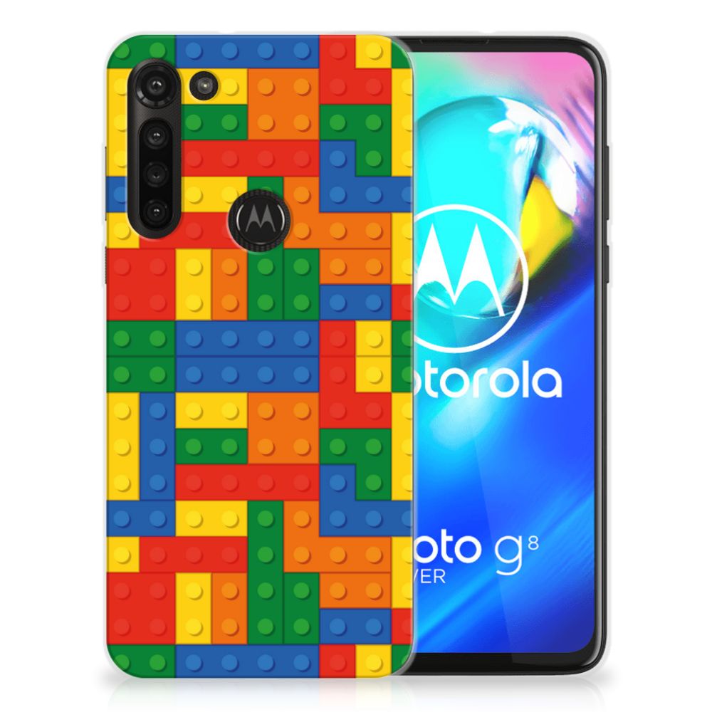 Motorola Moto G8 Power TPU bumper Blokken