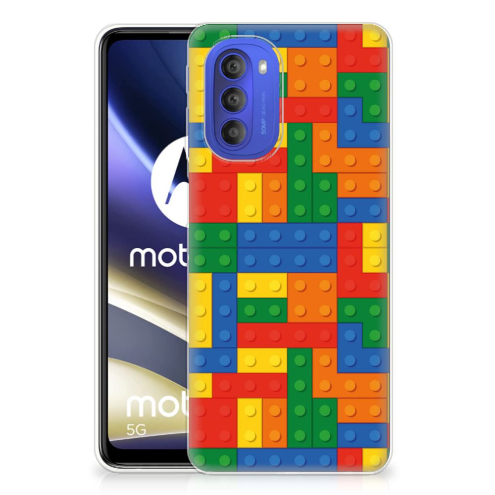 Motorola Moto G51 5G TPU bumper Blokken