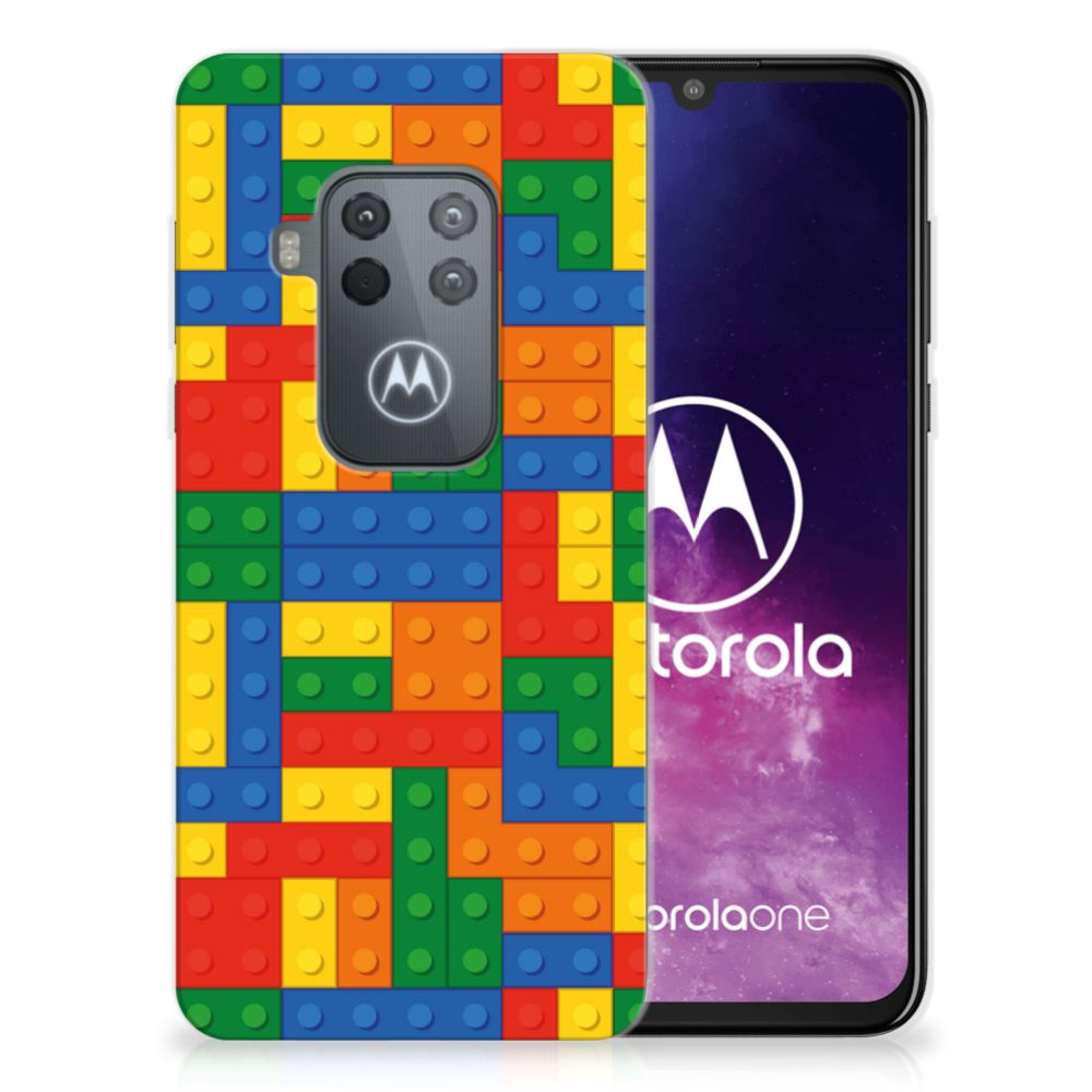Motorola One Zoom TPU bumper Blokken