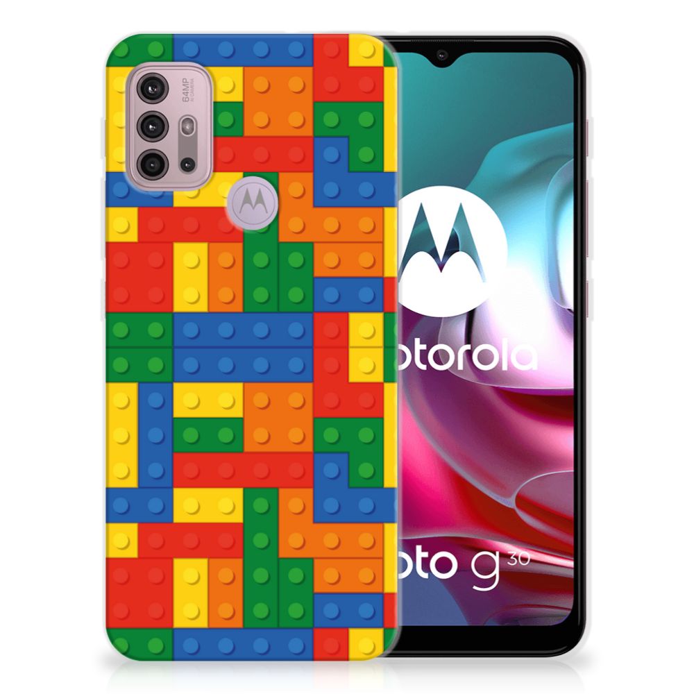 Motorola Moto G30 | G10 TPU bumper Blokken