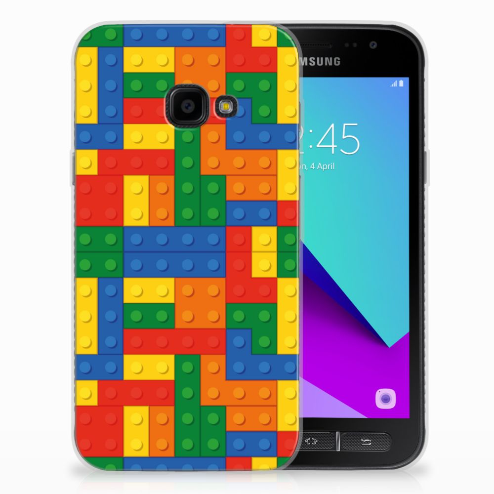 Samsung Galaxy Xcover 4 TPU Hoesje Blokken