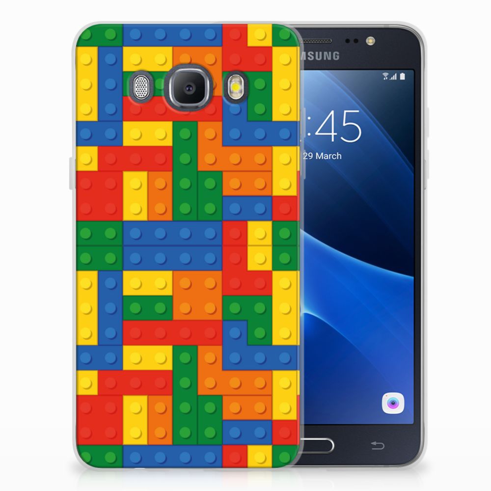 Samsung Galaxy J5 2016 TPU Hoesje Design Blokken