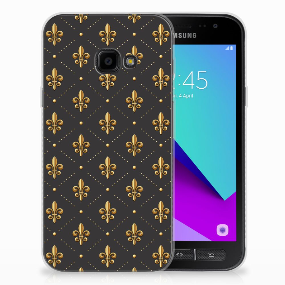 Samsung Galaxy Xcover 4 | Xcover 4s TPU bumper Franse Lelie