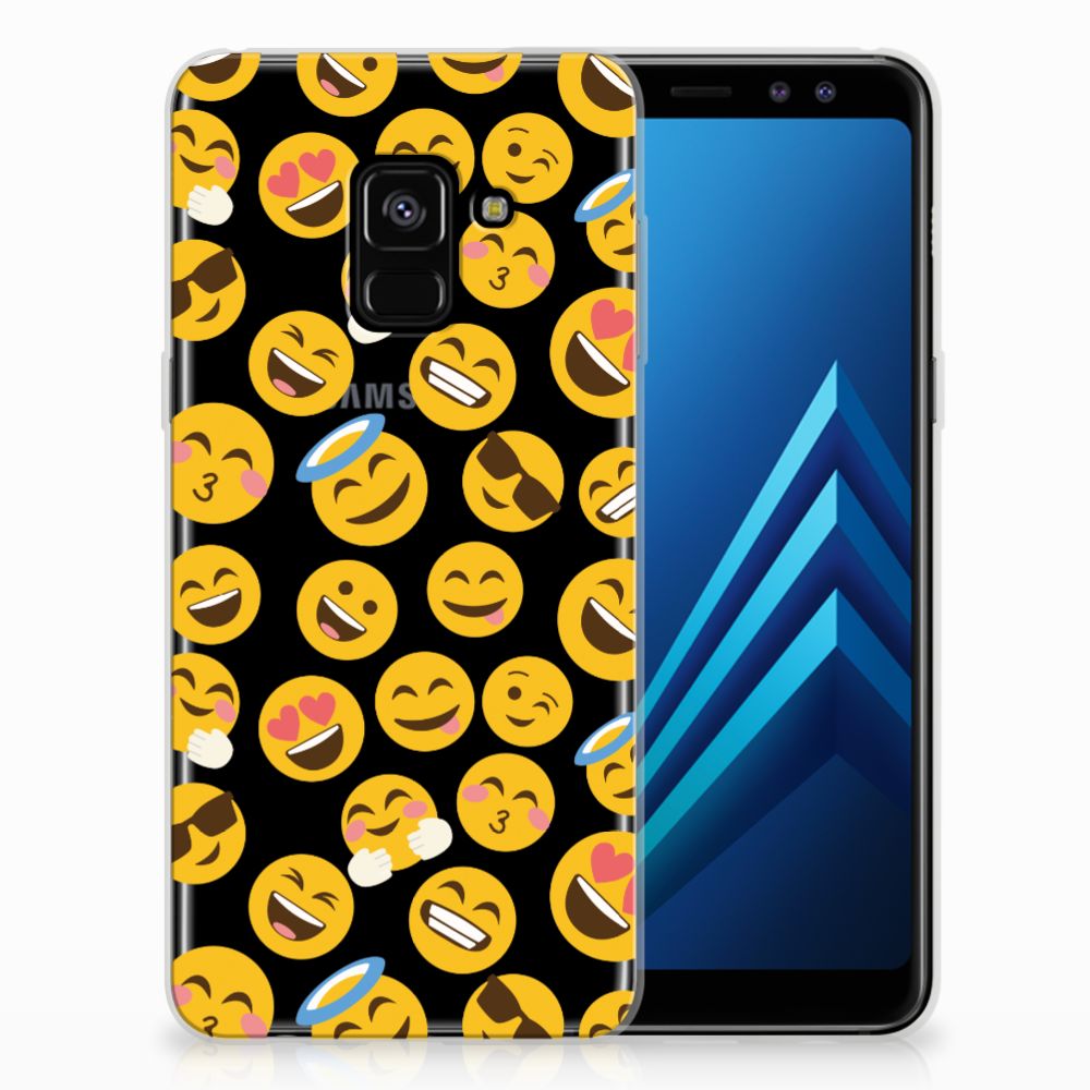 Samsung Galaxy A8 (2018) TPU bumper Emoji