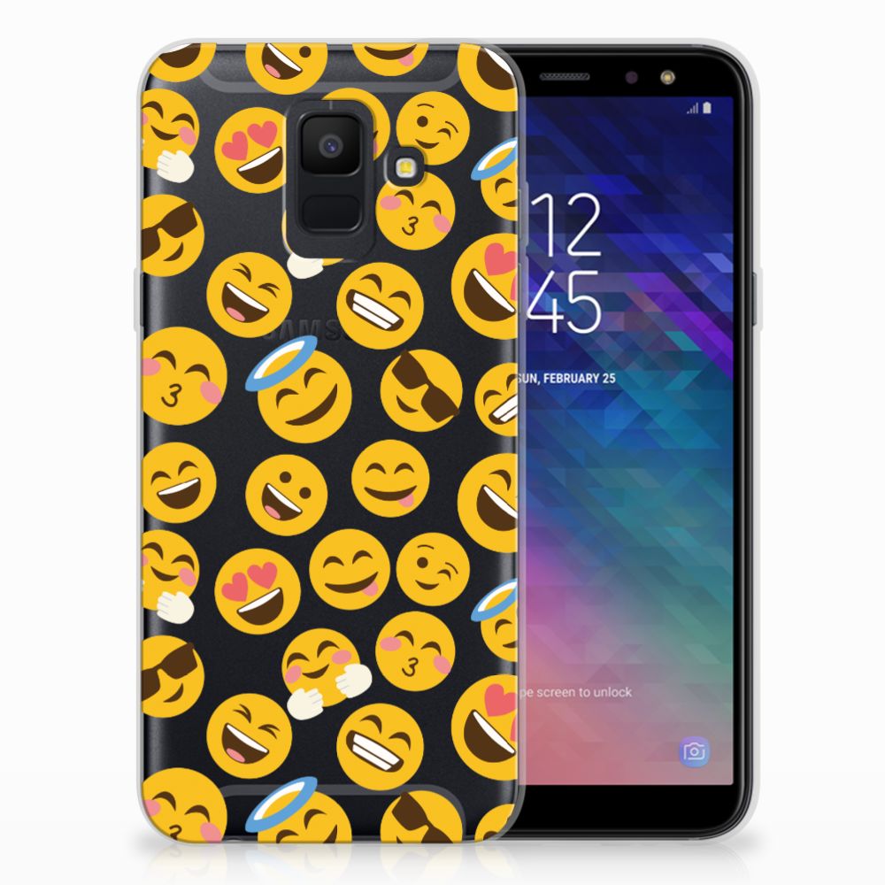 Samsung Galaxy A6 (2018) TPU bumper Emoji