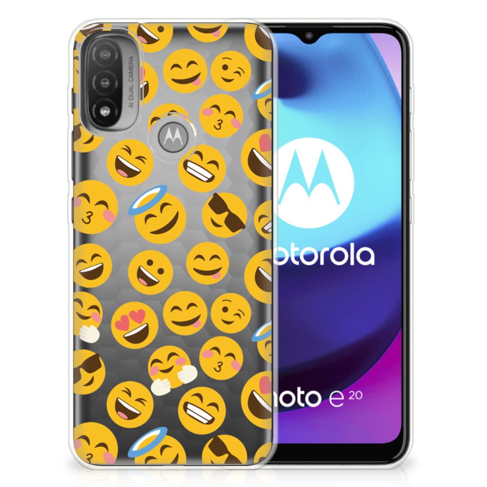 Motorola Moto E20 | E40 TPU bumper Emoji