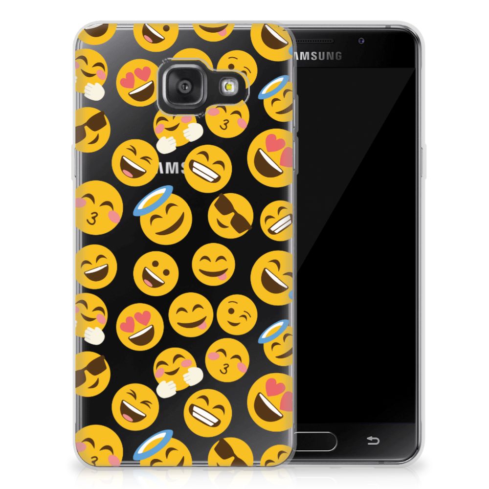 Samsung Galaxy A3 2016 TPU Hoesje Design Emoji