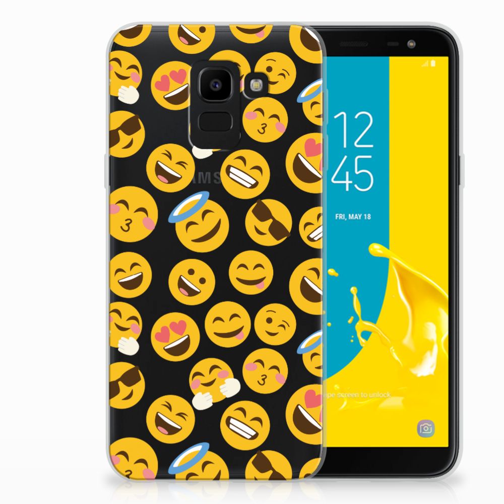 Samsung Galaxy J6 2018 TPU bumper Emoji